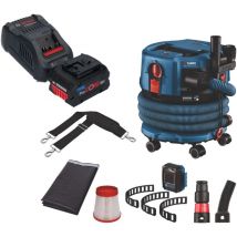 Bosch Professional - Bosch gas 18V-12 mc Professional Akku Staubsauger biturbo Brushless + 1x ProCore Akku 5,5 Ah + Schnellladegerät + Zubehör