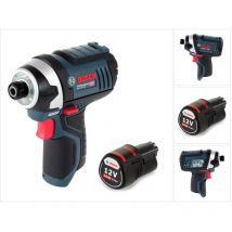 Bosch Professional - Bosch gdr 12V-105 Akku Drehschlagschrauber 12V 105Nm + 1x Akku 2,0Ah - ohne Ladegerät