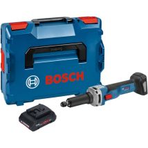 Bosch Ggs 18v-23 Lc Professional Akku Geradschleifer 18 V Brushless + 1x Procore Akku 4,0 Ah + L-boxx - Ohne Ladegerät
