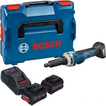 Bosch Professional - Bosch ggs 18V-23 plc Professional Akku Geradschleifer 18 v Brushless + 2x ProCore Akku 8,0 Ah + Ladegerät + L-Boxx