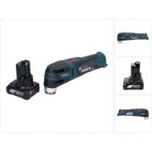 Bosch gop 12V-28 Professional Starlock Brushless Cordless Cutter-Sander + 1x 6.0 Ah Battery - senza caricabatterie