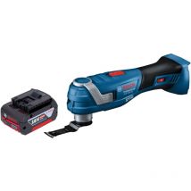 Bosch Professional - Bosch gop 18V-34 Professional Akku Multi Cutter 18 v Starlock Plus + 1x Akku 4,0 Ah - ohne Ladegerät