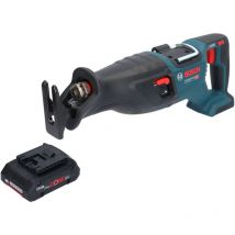 Bosch Professional - Bosch gsa 18V-28 Professional Scie sabre sans fil 18 v biturbo Brushless + 1x batterie ProCORE 4,0 Ah - sans chargeur