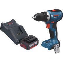 Bosch Professional - Bosch gsb 18V-65 Professional Akku Schlagbohrschrauber 18 v 65 Nm Brushless + 1x Akku 4,0 Ah + Ladegerät