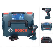 Bosch Professional - Bosch gsr 18V-45 Perceuse-visseuse sans fil 18 v 45 Nm brushless + 1x Batterie ProCORE 4,0 Ah + Coffret L-Boxx - sans chargeur