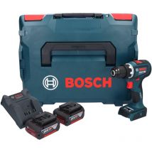 Bosch Professional - Bosch gsr 18V-90 c Professional Akku Bohrschrauber 18 v 64 Nm Brushless + 2x Akku 4,0 Ah + Ladegerät + L-Boxx