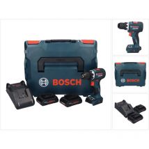 Bosch Professional - Bosch gsr 18V-90 c Professional Akku Bohrschrauber 18 v 64 Nm Brushless + 2x ProCORE Akku 4,0 Ah + Ladegerät + L-Boxx