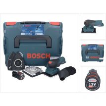 Bosch Professional - Bosch gss 12V-13 Professional Akku Schwingschleifer 12 v + 1x Akku 3,0 Ah + l-boxx - ohne Ladegerät