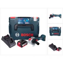 Bosch Professional - Bosch gwx 18V-7 Professional Akku Winkelschleifer 18 v 125 mm Brushless x-lock + 1x Akku 4,0 Ah + Ladegerät + L-Boxx