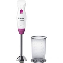 Haushalt MSM2410PW Mixeur plongeant 400 w avec blender blanc, violet - Bosch