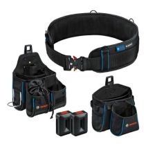 Bosch Professional - Bosch ProClick Tool Belt 108 l/xl + gwt 2 gwt 4 Tool Pouch + 2x ProClick Holders