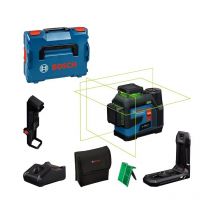 Bosch Professional - gll 12V-100-33 cg (l) Linienlaser +LB10+DK20+12V (0601065401)