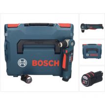 Gwb 12V-10 Trapano angolare a batteria 12 v + 1x batteria 2,0 Ah + L-Boxx - senza caricabatterie - Bosch Professional