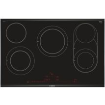 BOSCH Bosch Serie 8 PKM875DP1D - Noir - Acier inoxydable - Intégré (placement) - Céramique - Verre-céramique - 5 zone(s) - 5 zone(s)