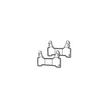 Bosch - structure de match0 8718585889 140 mm de haut, fonte grise