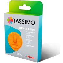 Tassimo Disco de Servicio T-DISC Naranja – Accesorio para Cafetera – Limpieza y Descalcificación – Alta Calidad