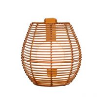 Bossa 25 cm Lampada da parete con batteria ricaricabile. Luce led calda. Prodotto in Spagna