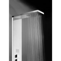Bossini - Manhattan Panel Flat 3 - Colonna Doccia in acciaio inox a 2 o 3 funzioni - L00928