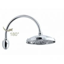 Bossini - Soffione 230 Mm Con Braccio Ad Arco 180°