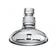 Soffione doccia in ottone cromato con snodo Bossini