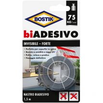 Nastro biadesivo in schiuma invisibile mm. 19 x 1,5 mt