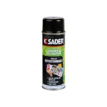 Sader - Pegamento en spray reposicionable para montaje de aficiones y decoración tr 200 ml