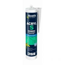 Stucco acrilico - Grigio - Cartuccia 310 ml - 30613664 - Bostik