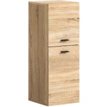 Chb Collection - Boston Badschrank 2 Türen Eiche Dekor.