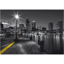Boston embankment, photo murale, 360x254 cm, 4 parts