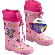 Stocker - Botas de jardín para niños Rosa talla 21