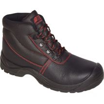 Nitras - Botas De Seguridad De Menta De Paso Básico. Gr.42 Black S3 Src En20345 Cuero Completo