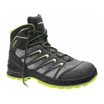 Botas de seguridad Larrox Work GTX gris Mid tamaño 41 gris / verde S3 CI / HI / HRO / SRC