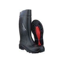 Dunlop - Botas de seguridad -Purofuerte + full Safety-, S5 ci src T41 negro