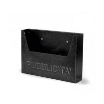 Boîte aux lettres pour la publicité Iron Black Art 714