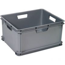 Curver - 174229 Boîte de rangement Unibox Classic xl empilable (l x h x p) 525 x 280 x 430 mm argent 1 pc(s)