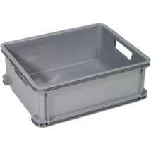 174214 Boîte de rangement Unibox Classic m empilable (l x h x p) 430 x 160 x 350 mm argent 1 pc(s) - Curver