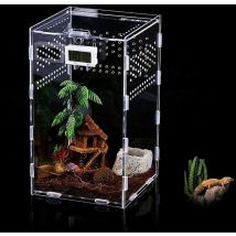 Yidomde Boîte D'Alimentation D'Insectes Contenants De Terrarium En Acrylique Pour Scorpion Grenouille Habitat De Reptile Pour Animaux De Compagnie 