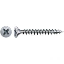 Boîte 100 unités. vis a bois spax cab. plat wirox 4.5x16mm spax