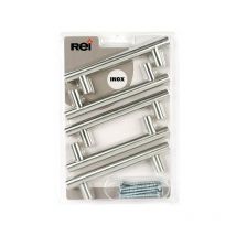 Boite 5pcs poignees inox d12 l96 ref 2-891h 96 29