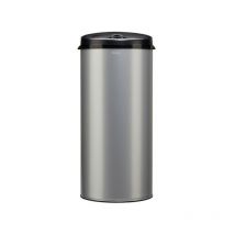 Bote de basura de metal gris 45l - 93612 Rossignol