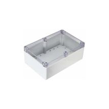Boîte de Jonction projet Étanche Connecteur Boîtier Électrique Plastique Extérieur Intérieur,Plastique abs diy boîte Coque avec couvecle Clair 64 58