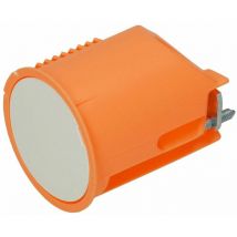 Boîte de raccordement pour appliques pour paroi creuse 35 mm x 45 mm