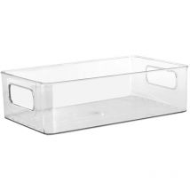 Bote de rangement de bureau Bote de rangement cosmétique de grande capacité Acrylique pour la pièce à la maison - Jeffergarden