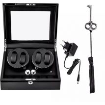 Boîte de rangement pour montres 4 + 6 montres - Pour homme et femme - Style 9