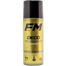 Bote de spray decorativo dorado 400ml