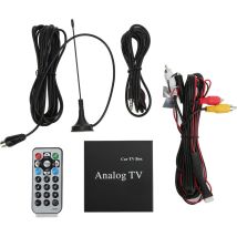 Jeffergarden Bote de télévision analogique de voiture Récepteur de signal tv dvd mobile pal secam ntsc Système complet Affichage du menu osd