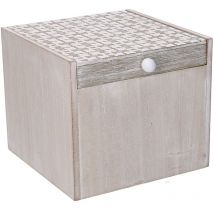 Boîte en bois cm15x16h13