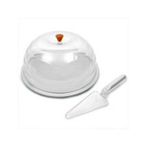 Biesse - Boîte à gâteau ronde avec spatule 34 Casa