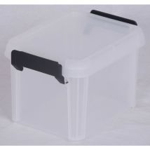 Boîte iris plastique transparent l.17 x P.22.4 x H.14.5 cm cm - Centrale Brico