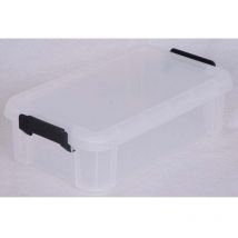Boîte iris plastique transparent l.21.4 x P.36.5 x H.10.5 cm cm - Centrale Brico